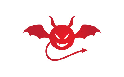Chifre faminto do diabo Ícone vetorial design ilustração v.7