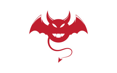 Chifre faminto do diabo Ícone vetorial design ilustração v.9