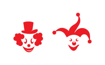 Circus event element vector illustration design template v.13