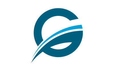 G-Buchstabenkonzept Logo-Vorlage Vektorsymbol-Illustration v.3