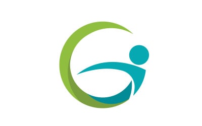 G Letter concept Logo Template vector icon illustration v.1