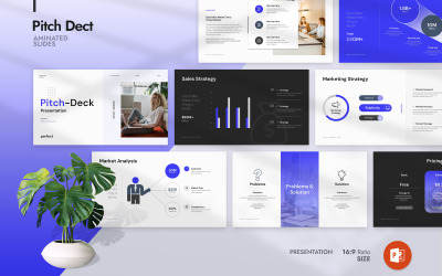 Perfect Pitch Deck bemutató sablon