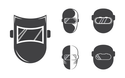 Welding Tool Vector icon logo design illustration v.1
