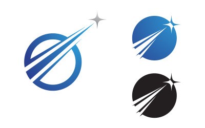 Daha hızlı konsept Logo Şablonu vektör simge illüstrasyon tasarımı v.5