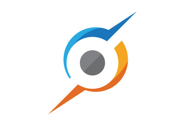 Faster concept Logo Template vector icon illustration design v.10