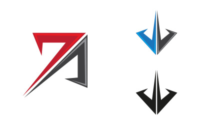 Faster concept Logo Template vector icon illustration design v.8