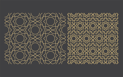 Arabic ornaments. Patterns, backgrounds and wallpapers for your design. Textile ornament v.5
