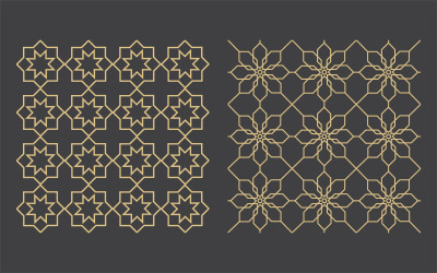 Arabic ornaments. Patterns, backgrounds and wallpapers for your design. Textile ornament v.9
