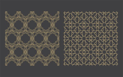 Arabiska ornament. Mönster, bakgrunder och tapeter för din design. Textilprydnad v.16