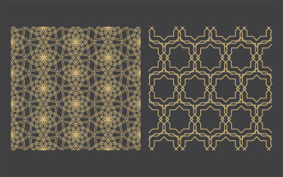 Arabiska ornament. Mönster, bakgrunder och tapeter för din design. Textilprydnad v.20