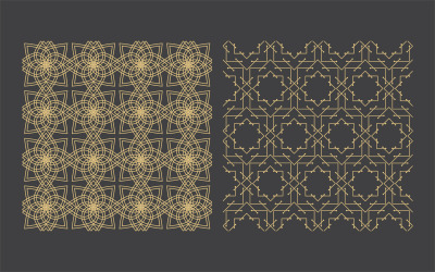 Arabiska ornament. Mönster, bakgrunder och tapeter för din design. Textilprydnad v.22