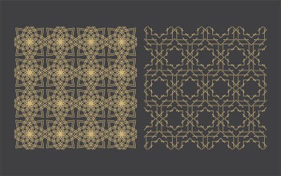 Ornamenti arabi. Motivi, sfondi e wallpaper per il tuo design. Ornamento tessile v.22