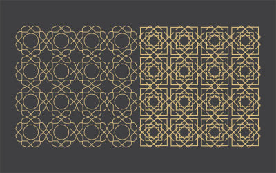 Ornamenti arabi. Motivi, sfondi e wallpaper per il tuo design. Ornamento tessile v.8