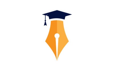 Book Education concept Template vector icon illustration design v.12