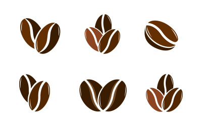 Coffee tea caf Logo illustration Template vector icon design v.6