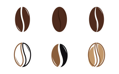 Coffee tea caf Logo illustration Template vector icon design v.7