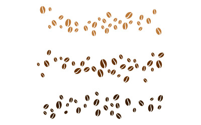 Kaffe te café Logo illustration Mall vektor ikon design v.2
