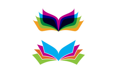Книга Освіта концепція шаблон векторної icon ілюстрація дизайн v.28