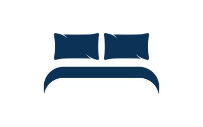 Pillow Vector icon design illustration template v.2