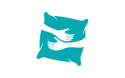 Polštář Vector icon design ilustrace šablona v.1
