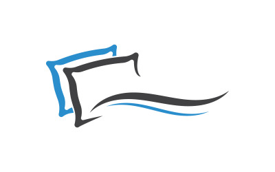 Polštář Vector icon design ilustrace šablona v.6
