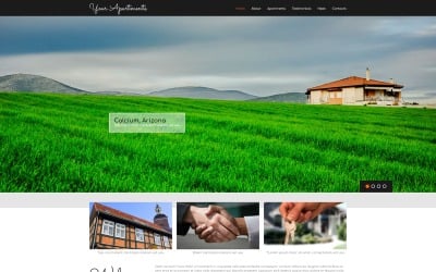 Адаптивный шаблон Joomla для агентства недвижимости