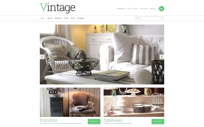 "Antique Store WooCommerce Theme" - адаптивний WooCommerce шаблон №49069