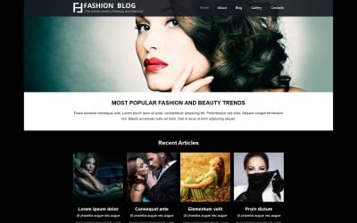 Модний блог - Елегантний шаблон Joomla