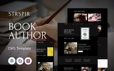 Strspir - 图书作者多用途响应式 WordPress 主题