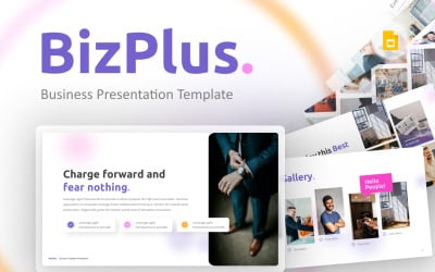 BizPlus Creative Business Google Slides-Vorlage