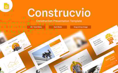 Construcvio Construction Google Slides Template