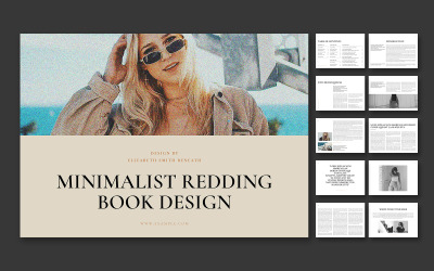 Minimalist Book Template Landscape