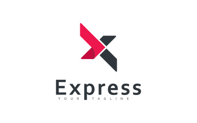 Modern Express vector logo design, Arrow business logo icon design template 2