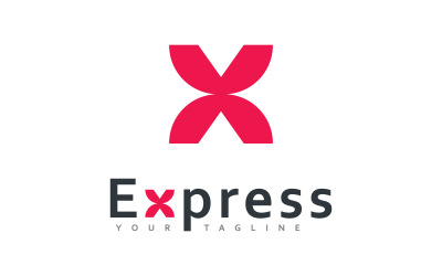 Modern Express vector logo design, Arrow business logo icon design template 5