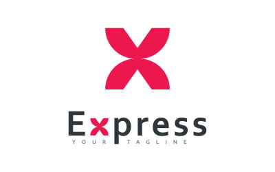 Nowoczesny projekt logo wektorowego Express, szablon projektu ikony logo firmy Arrow 5