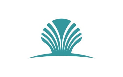 Shell strong concept logo illustration design template v.14