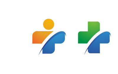 Healthy life Medical Logo template vector illustration design v.25