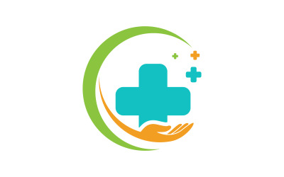 Healthy life Medical Logo template vector illustration design v.34