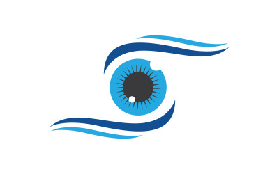 Branding Identity Corporate Health Eye Care vector Logo design v.45