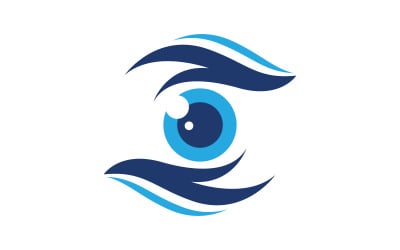 Branding Identity Corporate Health Eye Care vector Logo design v.59
