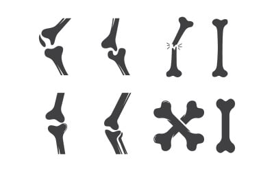 Orthopedic Medical Logo design illustration Template v.16