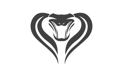 Snake viper vector illustration design logo template v.1