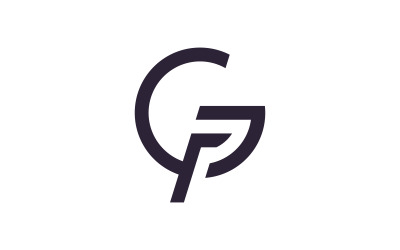 Initia G logo vektör şablonu, yaratıcı logo sembol tasarımı 1
