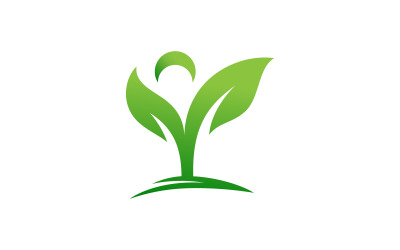 Tree leaf ecology nature concept Logo Template v.3