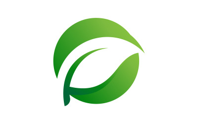 Tree leaf ecology nature concept Logo Template v.8