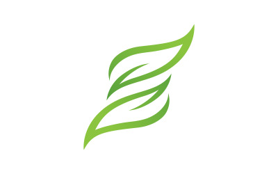 Tree leaf ecology nature concept Logo Template v.9