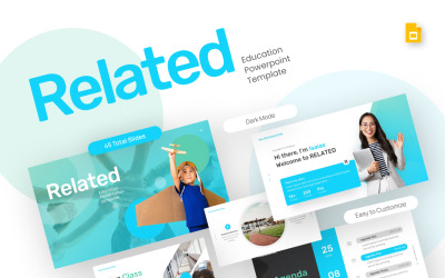 Verwante onderwijs Google Slide-sjabloon