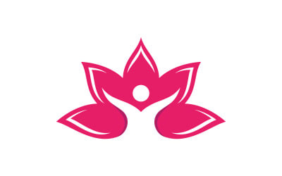 Beauty Lotus flower Cosmetic skincare Logo design template V.22