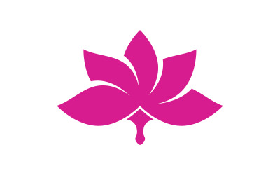 Beauty Lotus flower Cosmetic skincare Logo design template V.32