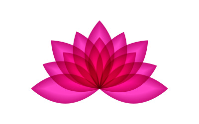 Beauty Lotus flower Cosmetic skincare Logo design template V.36